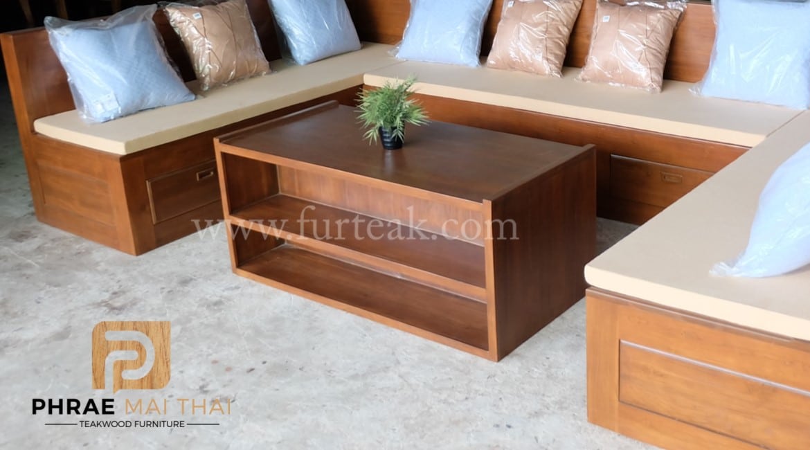 โต๊ะโซฟาไม้